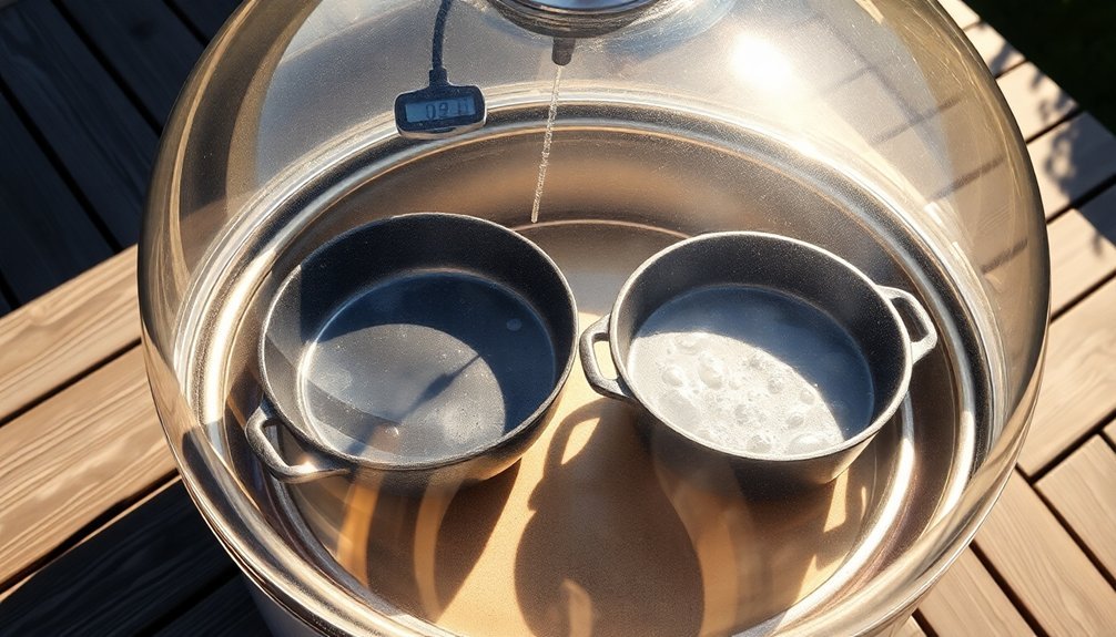 solar oven heat distribution