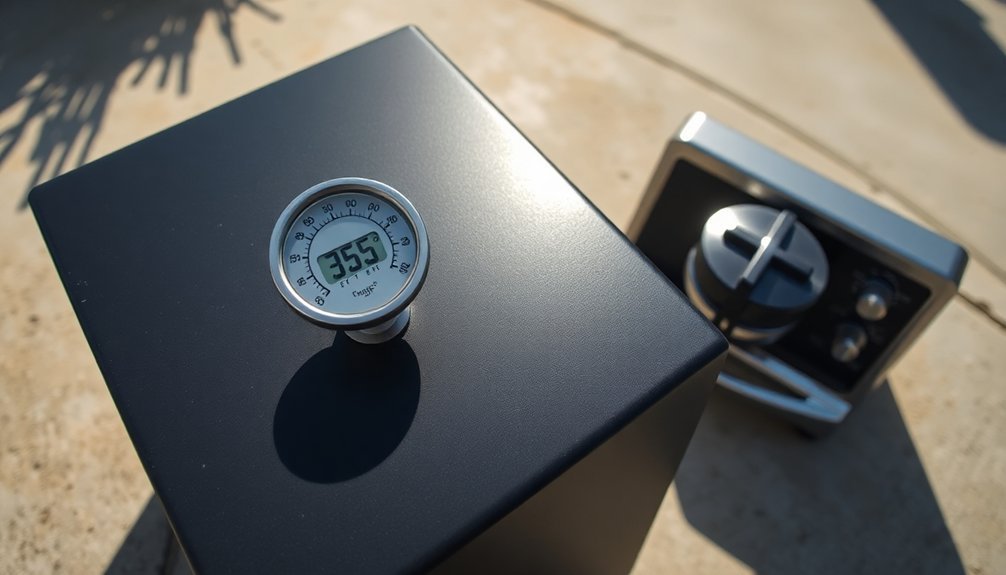 solar oven heat evaluation