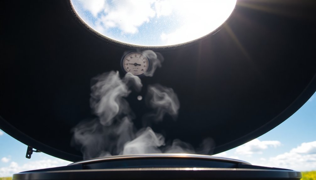 solar oven temperature insights
