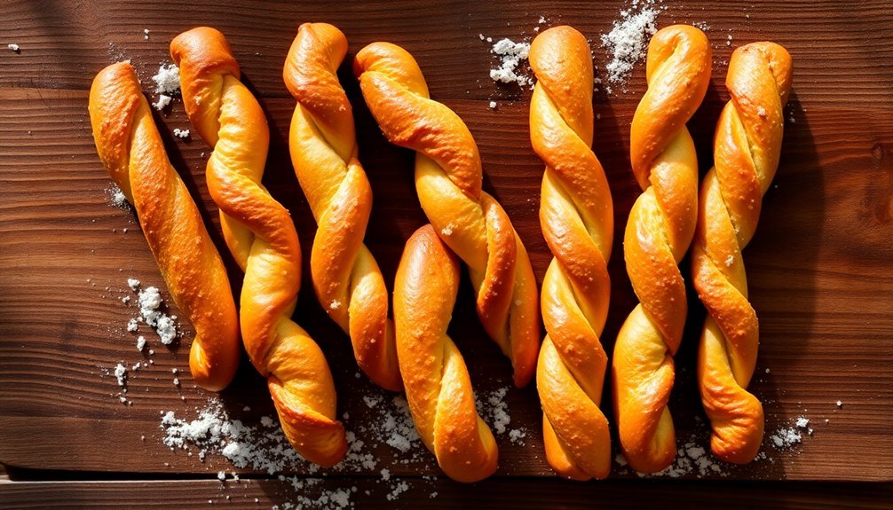solar powered breadstick preparation