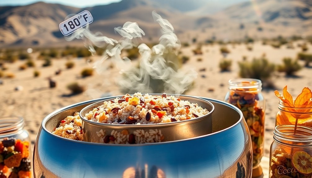 solar powered emergency meals