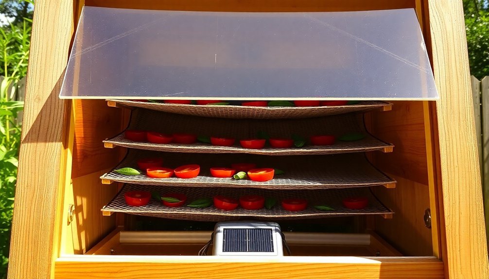 solar powered food preservation system