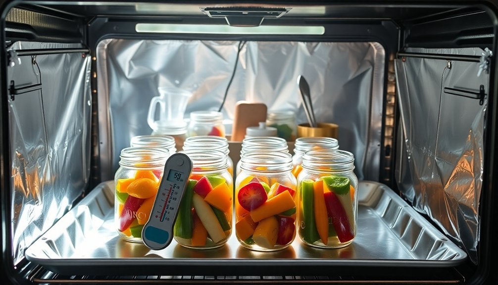 solar powered oven simulation