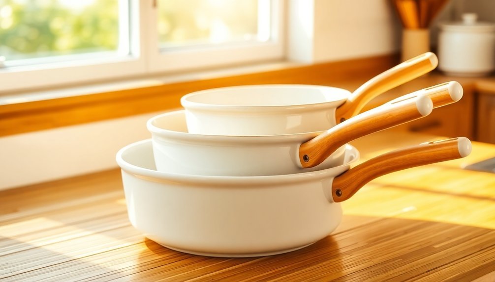 solar ready ceramic cookware selection
