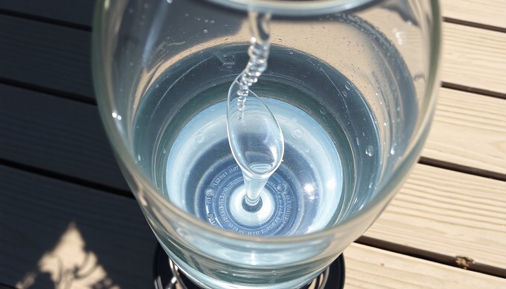 solar water distillation device