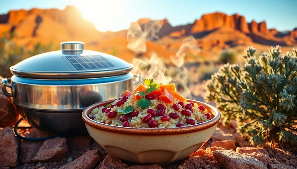 southwest inspired rice and beans