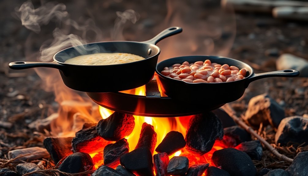 stack cooking pots efficiently