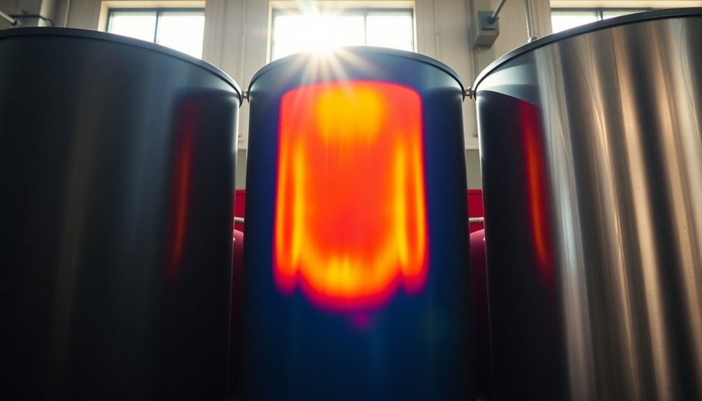 steel containers conduct heat