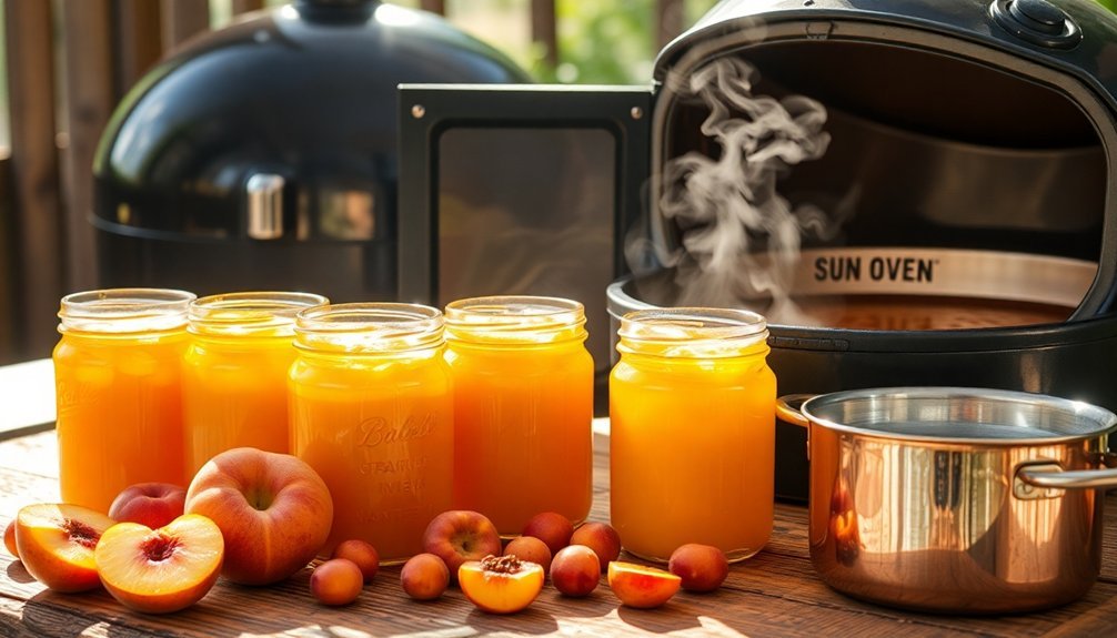 summer fruit dessert preserves