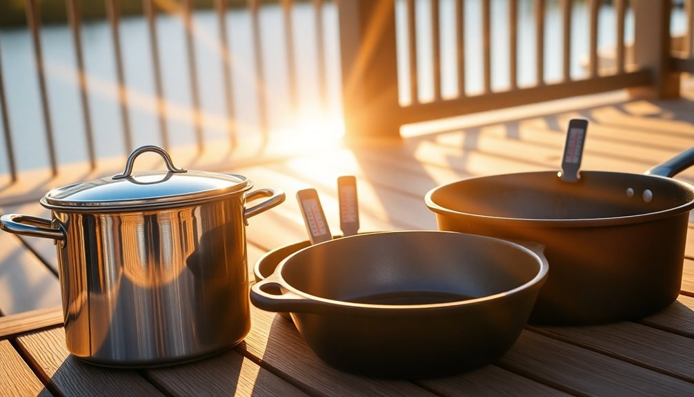 sun based meal cooking pots
