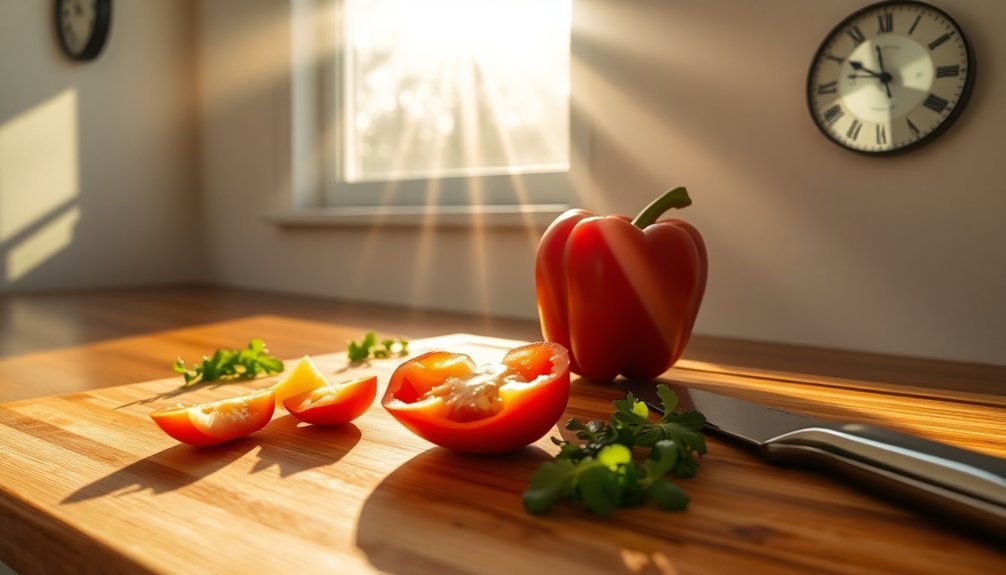 sun based meal scheduling