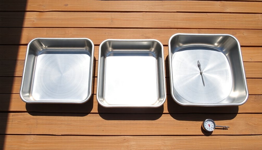 Optimal Cooking Pan Depths for Sun-Powered Baking