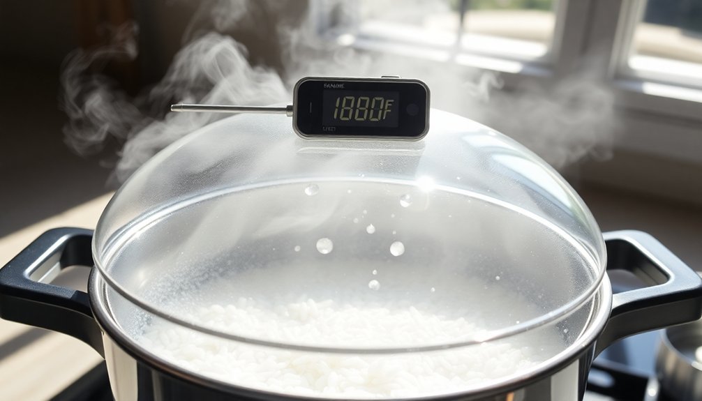 sun powered jasmine rice cooking