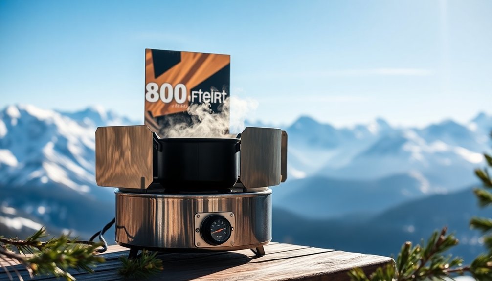 sun powered meal altitude tips