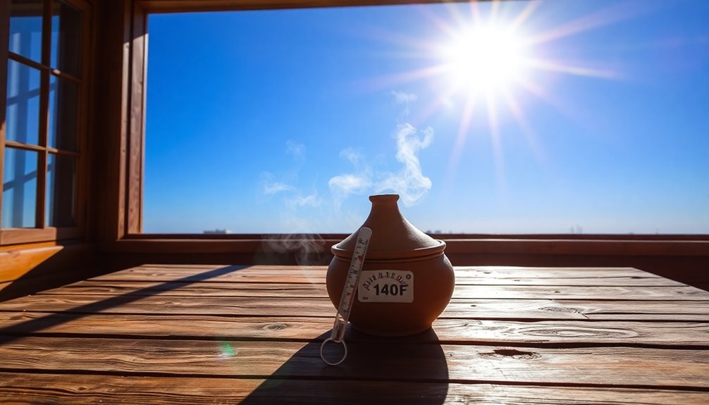 sunlight angle and intensity