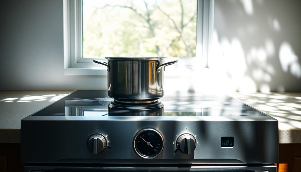 sunlit stove not heating