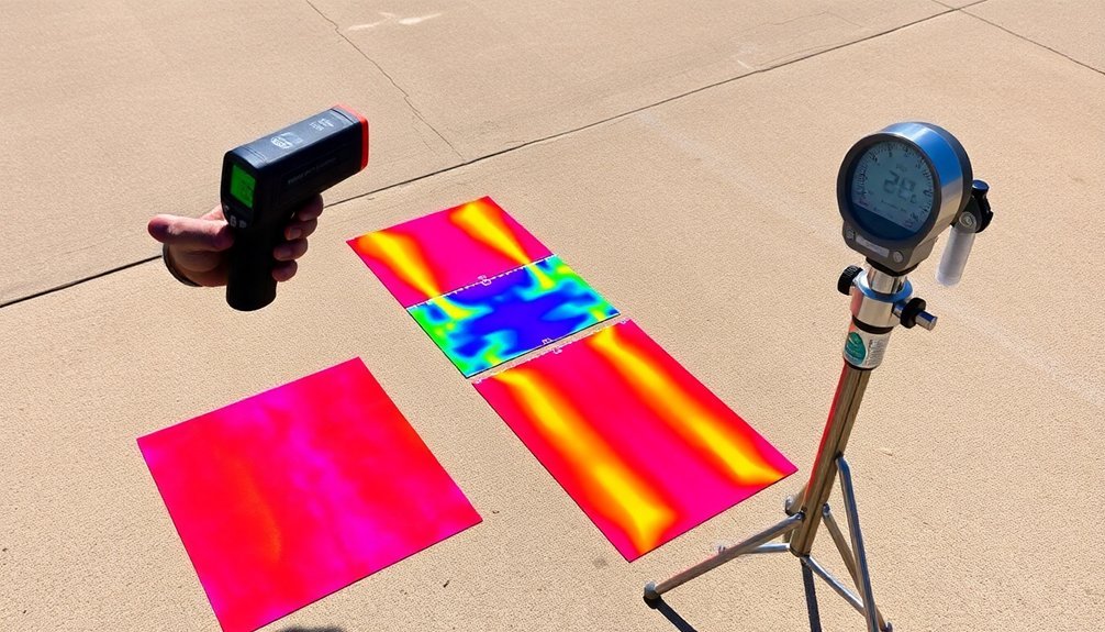 surface heat measurement techniques