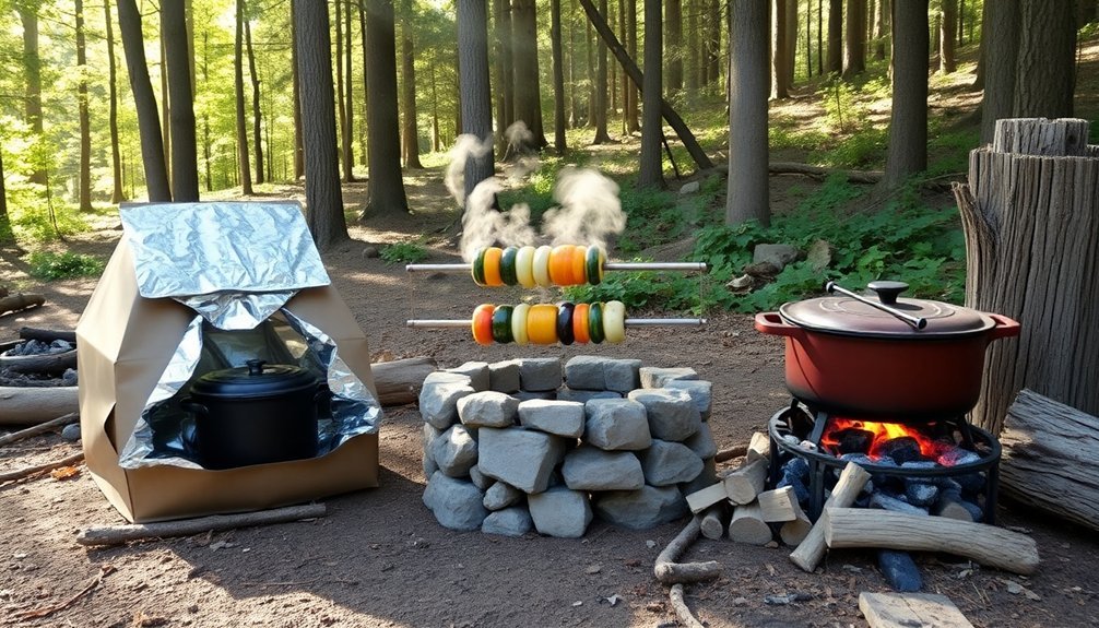 survival cooking without electricity