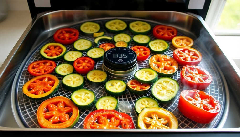 temperature regulated drying method