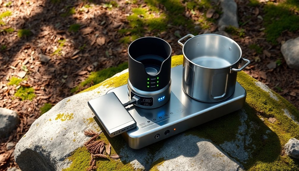 thermoelectric power for camping