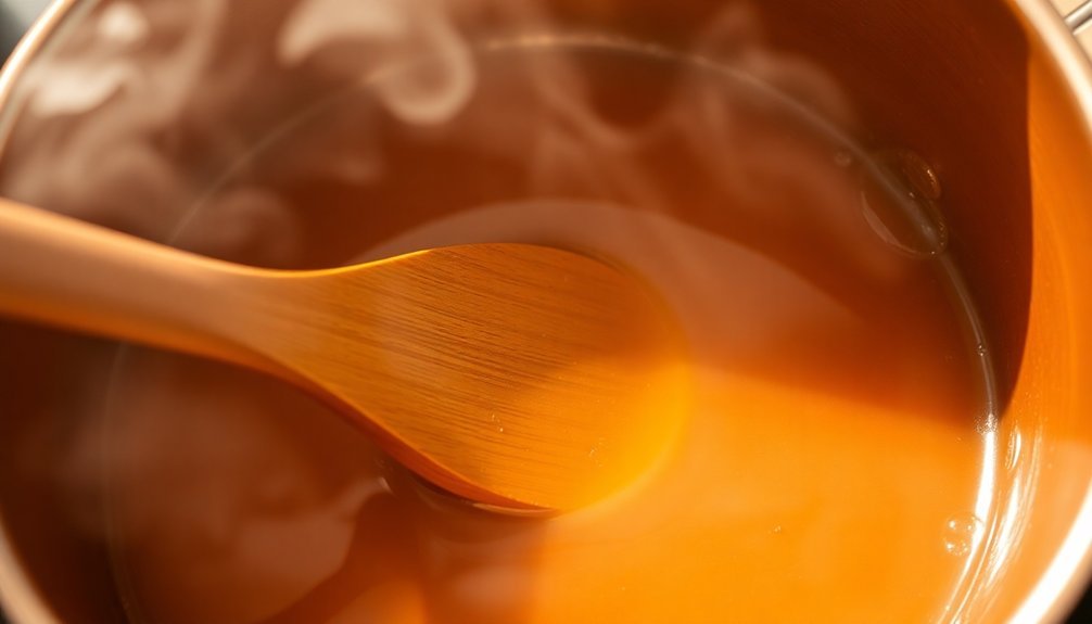 thickening sauces with heat