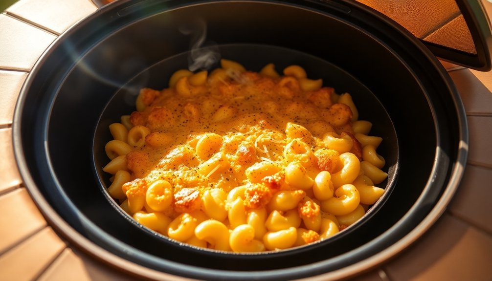 three cheese solar macaroni recipe