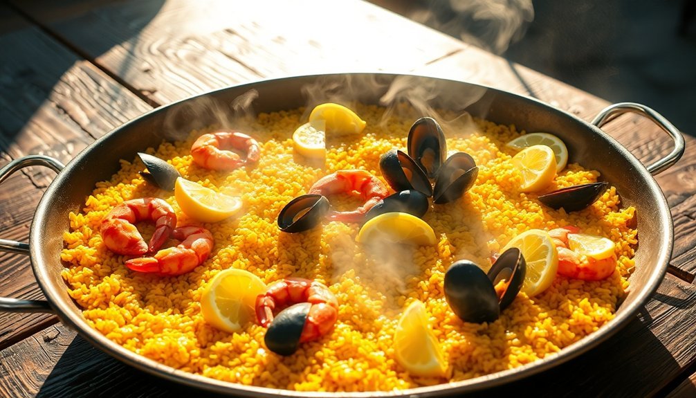 timing for perfect paella
