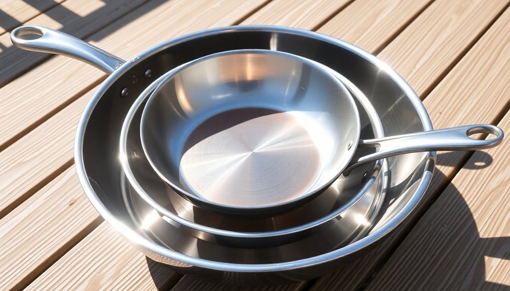 top stainless steel cookware