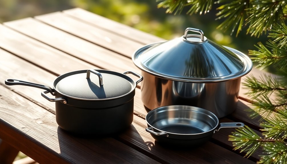 ultralight cookware for sun ovens