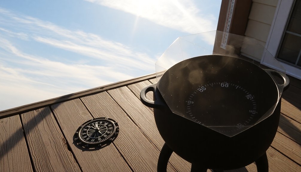 weather affects cooking duration