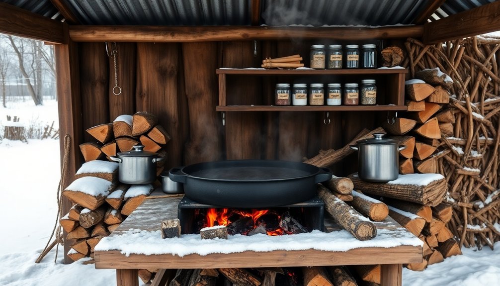 winter cooking setup essentials