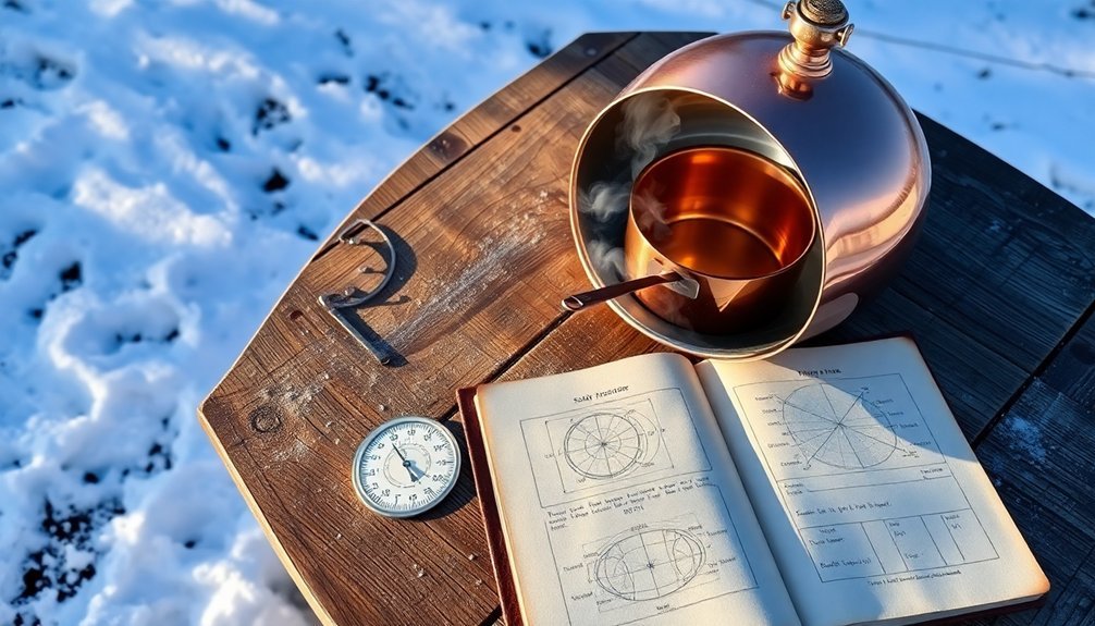 winter solar cooking hours