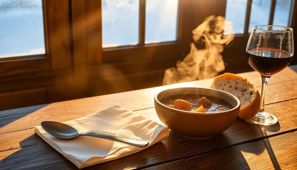 winter sun meal success
