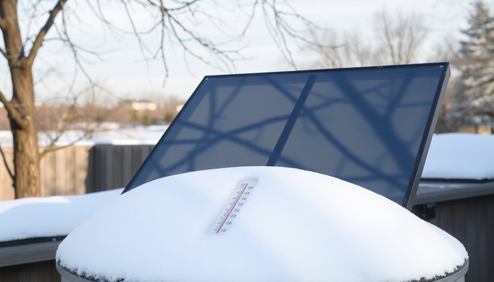 winter sunlight and solar angle