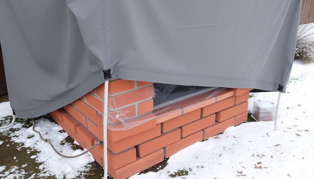 winterize outdoor ovens properly