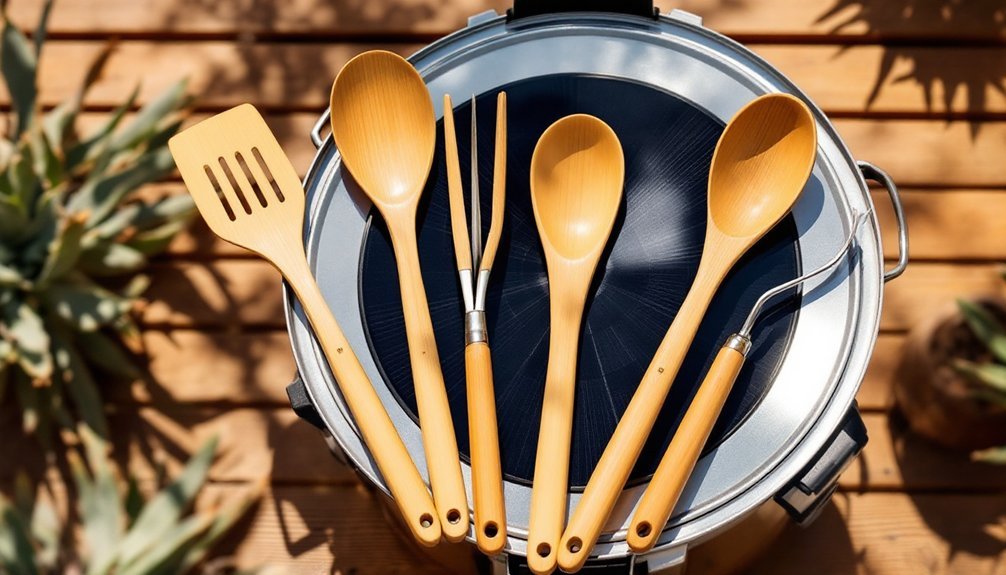 eco friendly bamboo cooking utensils
