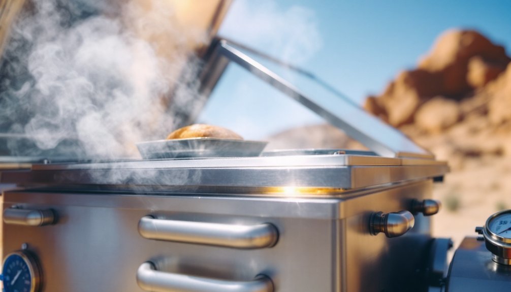 effective solar oven vents