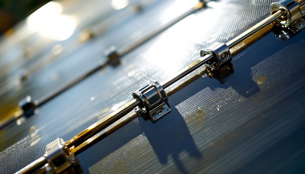 solar cooking reflector clips