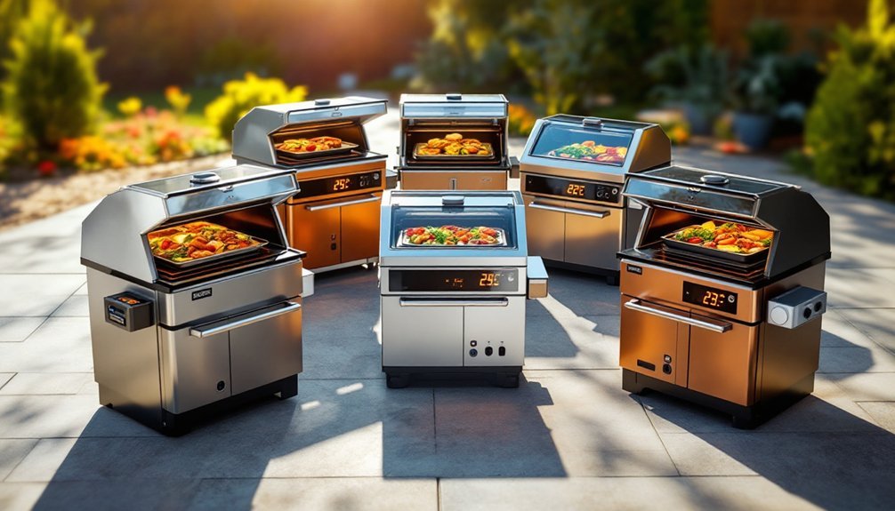 solar ovens with automation