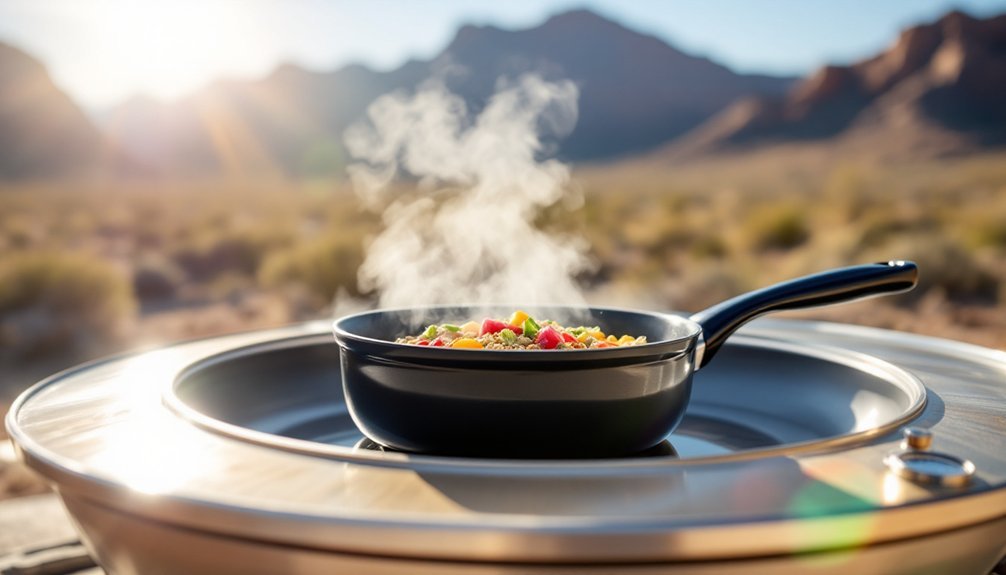 top non stick solar cookware