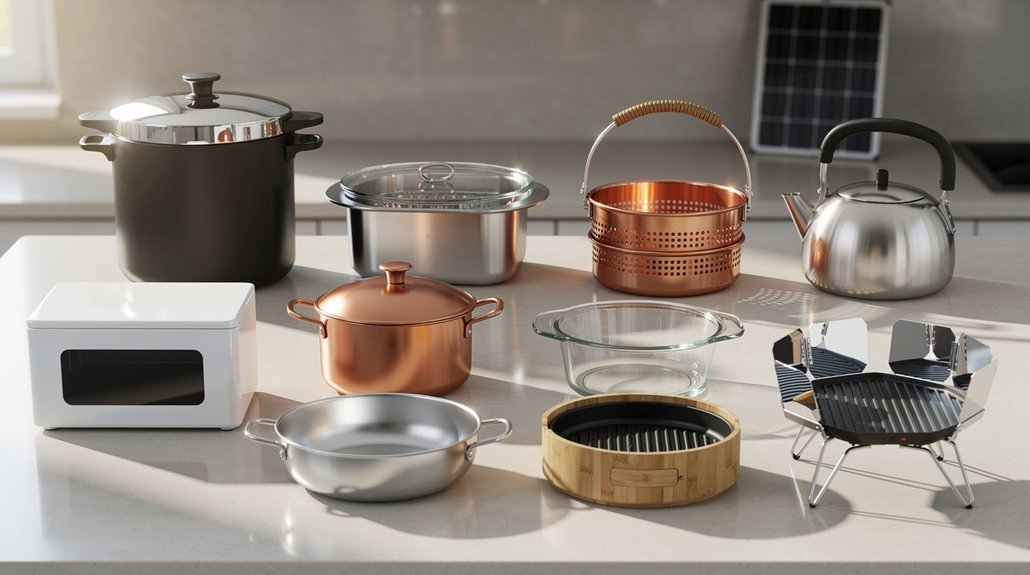 10 Best Multi-Use Solar Cooking Vessels for Boiling, Baking & Steaming in 2026