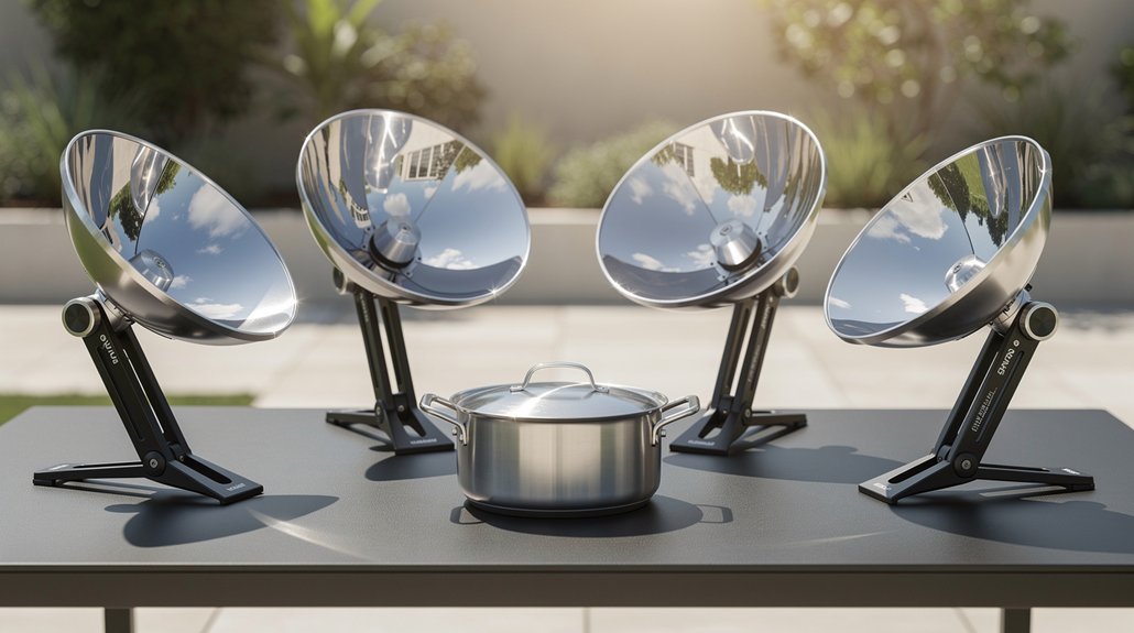 5 Best Solar Cooking Reflector Stand Kits for Stable Setup in 2026