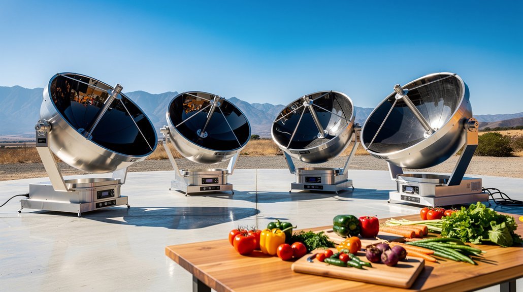 4 Best Commercial-Grade Solar Ovens for Large Group Cooking in 2026