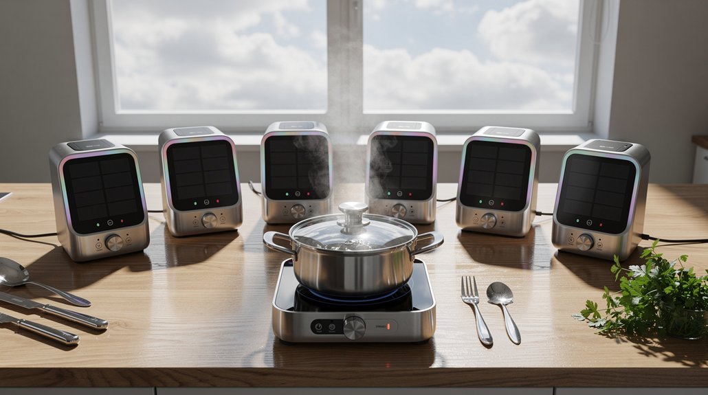 9 Best Hybrid Solar & Electric Cookers for Cloudy Days in 2026