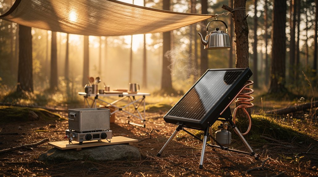 7 Best Compact Solar Water Heaters for Camp Kitchen Use in 2026