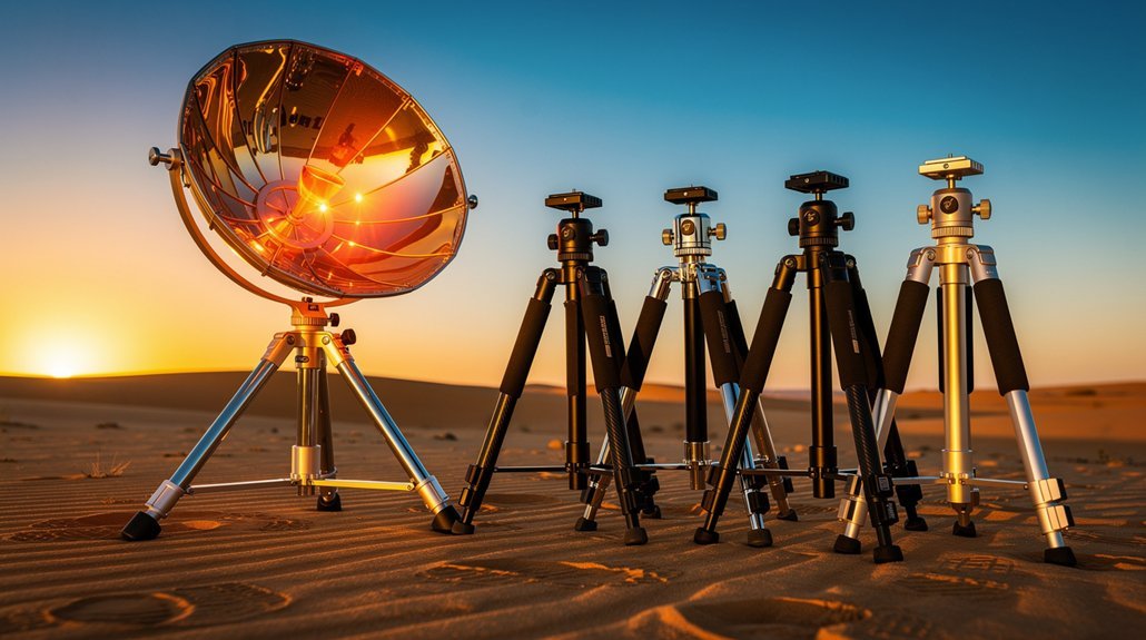 6 Best UV-Resistant Tripods for Solar Cooker Reflectors in 2026